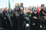 تشییع پیکر سپهبد شهید علی شادمانی در همدان‎
