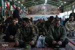 جشن مبعث و گلباران مزار شهدای انقلاب در گلستان شهدای اصفهان