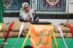 مراسم یاد بود شهدای شاه چراغ در مسجد جامع حسین آباد ناظم