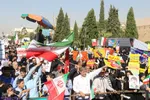 اجتماع دانش آموزان شیرازی در یوم‌الله ۱۳ آبان