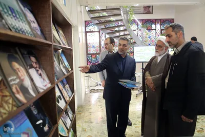 بازدید حجت الاسلام حمید ملکی قائم مقام مدیر حوزه های علمیه سراسر کشور از خبرگزاری ایکنا