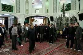 تشییع پیکر مرحوم  سید رضا نیری