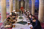 محفل انس با قرآن کریم در مسجد نصیرالملک‎‎