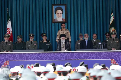 حضور رهبر معظم انقلاب در مراسم دانش‌آموختگی،دانشجویان دانشگاه علوم انتظامی