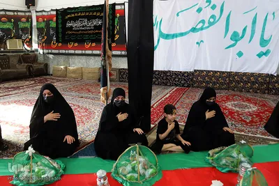مراسم سينی حضرت قاسم(ع) در اهواز
