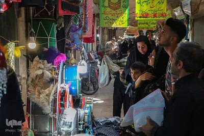 حال و هوای محرم در بازار اراک/عکاس:طاها نظیری