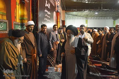 مراسم تحریم آیت الله هاشمی رفسنجانی در اهواز