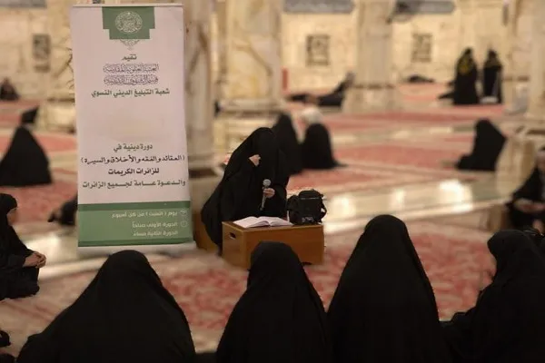 برگزاری دوره‌های اعتقادی و فقهی ویژه زائران علوی
