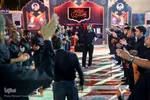 حرم مطهر سیدعلاءالدین حسین(ع) در شب عاشورا