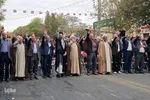 اجتماع مردم کاشان در یوم‌الله ۱۳ آبان