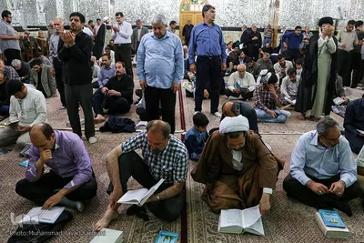 مراسم معنوی اعمال ام داود در حرم عبدالعظیم الحسنی(ع)