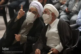 مراسم تجدید میثاق فعالان، سازمان‌های مردم‌نهاد و اصحاب رسانه با آرمان رهایی قدس امام و رهبری در حرم مطهر حضرت امام خمینی(ره)