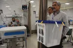 انتخابات ریاست جمهوری در بیمارستان کوثر سمنان