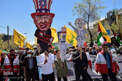 راهپیمایی روز جهانی قدس در چهارمحال و بختیاری