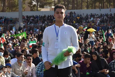 طنین سرود سلام فرمانده در بیرجند