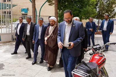 افتتاح بخش دیالیز دارالشفاء حرم مطهر به مناسبت روز بزرگداشت حضرت شاهچراغ(ع)