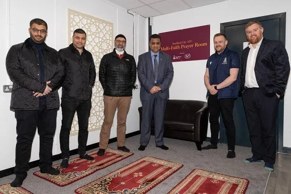 English Football Club Opens Multi-Faith Prayer Room