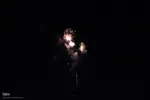 نورافشانی آسمان اصفهان در شب ۲۲ بهمن