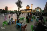 آغاز سوگواری دهه اول فاطمیه در حرم شاهچراغ(ع)