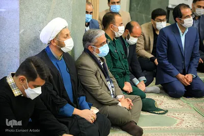 دیدار مسئولان ارشد خراسان‌جنوبی با خانواده شهید نقدی پور