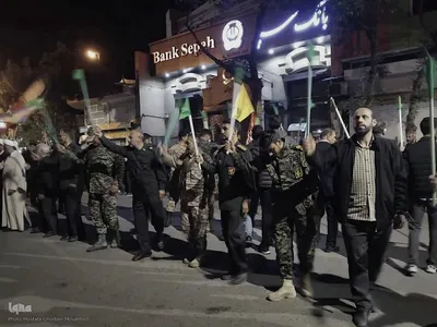 تجمع مردمی در حمایت از رهبر معظم انقلاب اسلامی در اهر