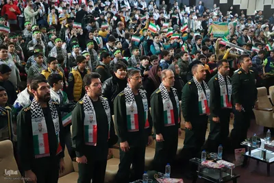 اجتماع دانش آموزی فرزندان حاج قاسم در تبریز‎