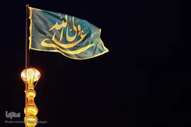 حرم کریمه اهل بیت(ع) در شب عید غدیر