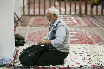 آغاز مراسم معنوی اعتکاف