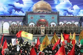 مراسم تشییع پیکر شهید محسن حججی در تهران
