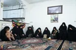 دیدار خانواده سه شهید جنگ رمضان در لرستان