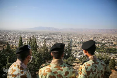 همایش پیاده روی مشترک تیپ 55 هوابرد و کارکنان پایگاه هوایی شهید دوران‎