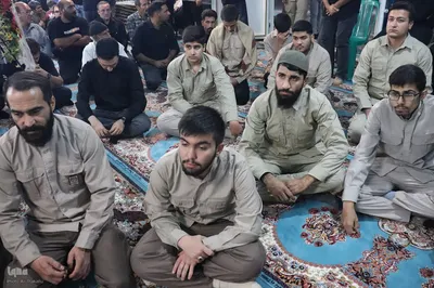 وداع با پیکر جانباز شهید منوچهر بخشنده‎