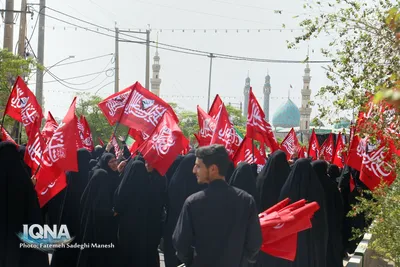 حال و هوای مسجد مقدس جمکران در روز شهادت امام حسن عسکری(ع)