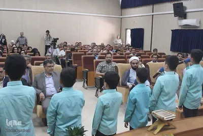 محفل انس با قرآن کریم با حضور قاری ممتاز بین المللی - شرکت آب منطقه ای سمنان‎