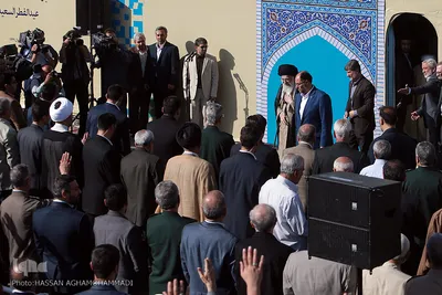 اقامه نماز عید سعید فطر به امامت حضرت آیت الله خامنه ای، رهبر معظم انقلاب