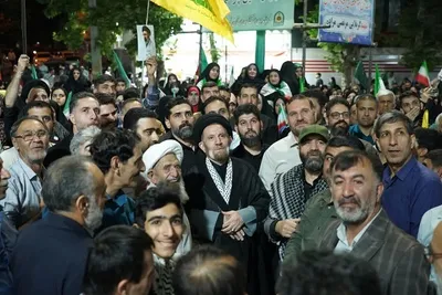 موج ۱۰۰؛ حضور باشکوه رزمندگان خیابان در حمایت از رزمندگان میدان