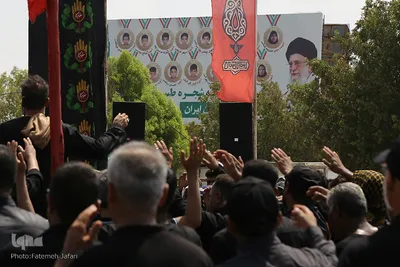 عزاداری سنتی روز تاسوعا در بندرعباس