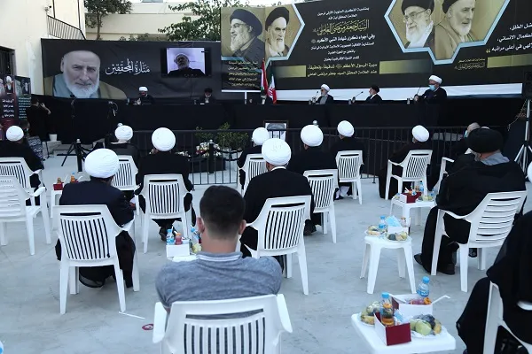 مراسم گراميداشت علامه سيدجعفر مرتضی در لبنان برگزار شد
