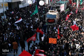 تشییع پیکر مطهر شهید سپهبد سلیمانی در کرمان