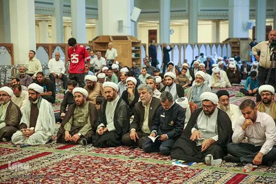 مراسم جشن ولادت امام هادی(ع) در حرم حضرت احمدبن موسی(ع)