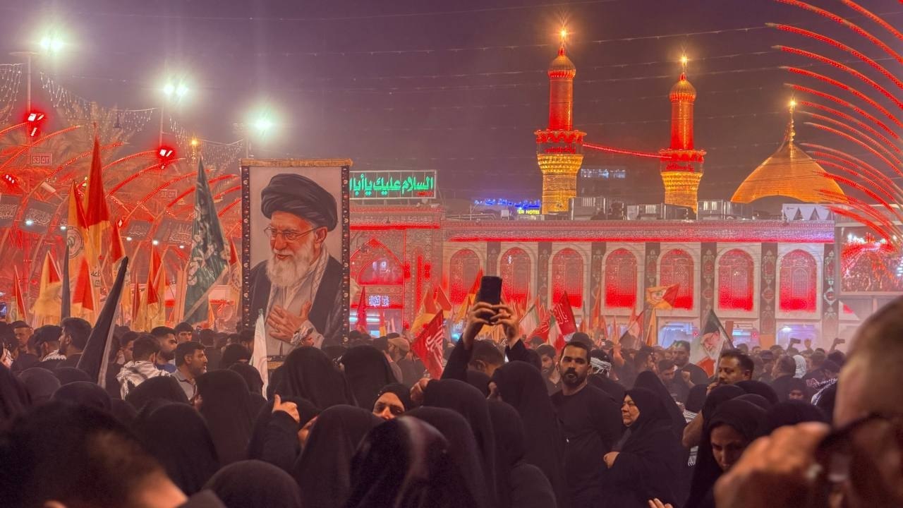 Funérailles du guide martyr à Karbala 