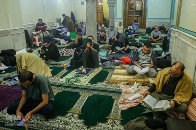 برگزاری مراسم «اعمال ام داوود» در آستان حضرت عبدالعظیم (س)