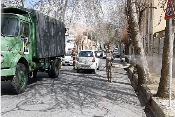 حضور 450 بسیجی در جبهه مقابله با کرونا