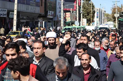 خروش ملایری‌ها علیه جنایت‌های رژیم کودک‌کش صهیونیستی