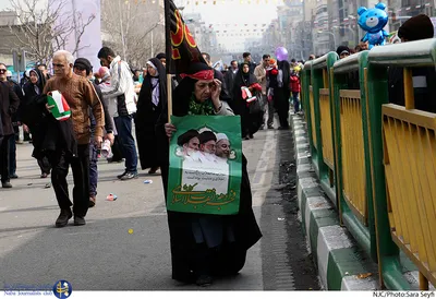 راهپیمایی یوم الله ۲۲ بهمن در تهران 
