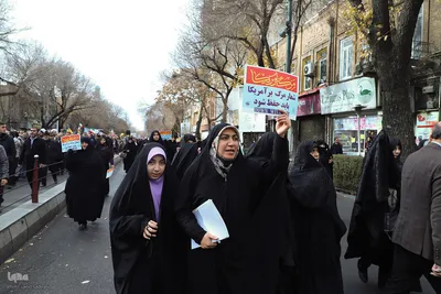 راهپیمایی مردم تبریز در محکومیت جنایت تروریستی کرمان‎