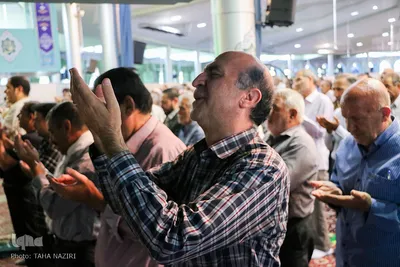 اقامه نماز عید سعید قربان – مصلی بیت‌المقدس اراک/عکاس:طاها نظیری