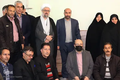 دیدار جمعی از مربیان امور تربیتی ملایر با حجت الاسلام ارزنده، امام جمعه این شهرستان