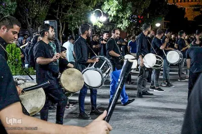 دمام‌زنی اراکی‌ها در عزای سید و سالار شهیدان