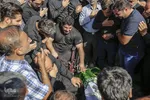 تشييع و خاكسپاري پيكر جانباز قهرمان بهمن گلبارنژاد